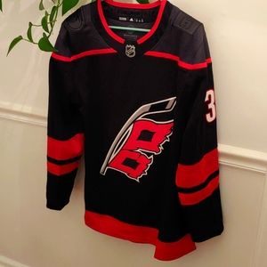 NWT Authentic NHL Freddie Andersen Jersey Adidas Carolina Hurricanes